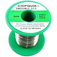 LF Solder Wire 96.5/3/0.5 Tin/Silver/Copper no-clean .015 1/2lb
