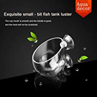Togames-ES Paisaje Plantas Cultivo Cuenca Cuenca Acuario Mini Tipo Agua Alimentaci&oacute;n Cuenca Polca Tanque de Peces Crianza