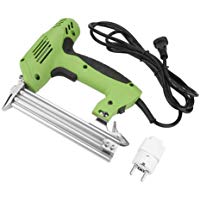 Pistola de clavos, 30 / min 1800W Clavadora el&eacute;ctrica de alta resistencia Pistola de clavos Herramienta de clavado manual para muebles Carpinter&iacute;a Techos Fabricaci&oacute;n de pisos Sof&aacute;