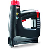 Novus J 214 - Grapadora con bater&iacute;a de iones de litio, color negro
