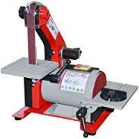 Lijadora de banda con disco de lijar HOLZMANN BT 75 cinta amoladora lijado 230V