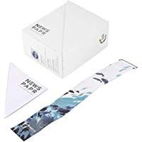 Papel personalizado reloj impermeable de la vida de la correa de papel con cierre magn&eacute;tico de la hebilla del reloj digital LED ultra ligero para Hombres Mujeres