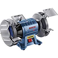 BOSCH 060127A400 - Esmeriladora GBG 60-20 Professional. Esmeriladora. 600 W. 3.000 rpm. Disco 200x25x32 mm. Larga vida &uacute;til. 15 Kg con Discos lijadores tama&ntilde;o de grano 24/60. Caja de cart&oacute;n