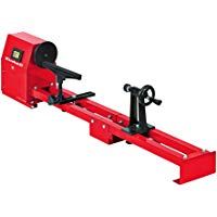 Einhell TC-WW 1000 - Torno de madera (350 W, torno &Oslash; 356 mm, ancho de punta 100 cm, soporte para herramientas, marco de gu&iacute;a estable, transmisi&oacute;n por correa en V)