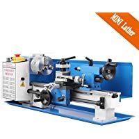 Autovictoria Metal Torno 2500 RPM 550W Mini Metal Torno 180x350mmm 22mm Tailstock Manga Mini Torno Metal Lathe Velocidad Variable Velocidad Torno Sincr&oacute;nico Transmisi&oacute;n De Alta Precisi&oacute;n