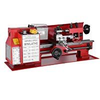 Cueffer Torno de Metal 300x80mm 7x12 pulgadas Mini Torno de Banco de Precisi&oacute;n 2500 RPM 550W Mini Torno de Metal Torno de Trabajo de Metal Fresadora de Metal