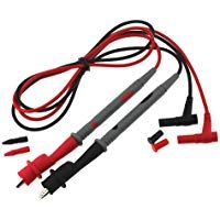 Uokoki PT1005 1000V 10A universal mult&iacute;metro digital de la sonda Cables de prueba Pin de punta de aguja multi probador del metro de cable de la sonda de alambre pluma de cable