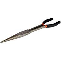 Silverline 993033 - Alicate de punta larga para electr&oacute;nica (Recta)