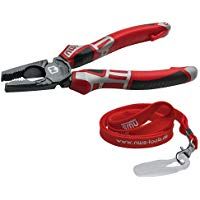 Alicates profesionales 180mm GEBR. MACHER 50227 | Made in Germany | Alicates con el cintur&oacute;n de seguridad