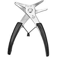 1pc Snap Ring Alicates Interno/Externo Convertible Eliminar Anillos Retenedores Herramienta de Reensamblaje
