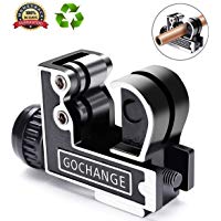 Cortatubos GOCHANGE Cortador de Tubo Ajustable de Acero Tipo de Cojinete con Di&aacute;metro entre 3-28mm para Cortar Acero Inoxidable, Cobre, Aleaci&oacute;n deAluminio, PVC，Mini Cortador de Tubo de Metal