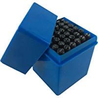 Trade Oxford&nbsp;&ndash;&nbsp;Punzones numeratori letras + n&uacute;meros + s&iacute;mbolos & 36&nbsp;piezas de 8&nbsp;mm