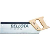 Bellota 4561-12 SERRUCHO Costilla Mango Madera 300MM, Negro, 300 mm