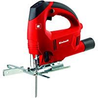 Einhell TC-JS 80 Sierra de Calar (600 W, m&aacute;x. 80 mm, corte en bisel a 45 &deg;, control de la velocidad de carrera, carrera del p&eacute;ndulo en 4 etapas, adaptador de succi&oacute;n, gu&iacute;a de corte al hilo) (ref. 4321116)