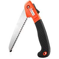 FIXKIT Sierra Plegable de Mano para Jard&iacute;n Serrucho Plegable para Jardiner&iacute;a de Poda de Ramas y Hojas Cortar y Talar &Aacute;rboles