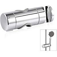 BBLIKE Soporte Ducha de Mano Soporte de Cabezal de Soporte Ducha Pared Reemplazable Di&aacute;metro de 19-25 MM Cromo Ajustable ABS 【2019 Nuevo Dise&ntilde;o Mejorado】