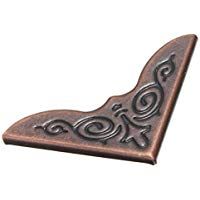 Chenxi tienda 25pcs 30&nbsp;x 30&nbsp;mm Metal libro protectores de esquina &aacute;lbumes de Scrapbooking carpeta