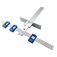 Symboat Alliage D&eacute;tachable Trou Poin&ccedil;on Jig Outil Perceuse Guide Manchon Cabinet Mat&eacute;riel Bois Main Outils Ensembles