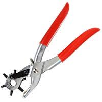 Cuero Cintur&oacute;n Agujero Punch Alicates Ojal Puncher Giran M&aacute;quina De Coser Bolsa Setter Herramienta Correa De Reloj Correa Hogar Leathercraft