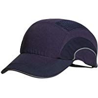JSP ABR000-000-500 Hardcap A1+ - Gorra con visera larga, antigolpes, 7 cm, color azul marino