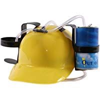 hibuy - Casco de Cerveza con 2 latas y Manguera
