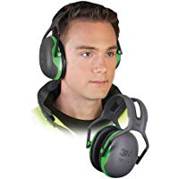 3M PELTOR X1A Orejeras de diadema, 27db, 1 orejera/caja, Verde