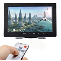 ATian 8 Pulgadas Alta resoluci&oacute;n 800 * 480, Apoyo 1024 * 768, Pantalla TFT LCD de Pantalla Monitor con HDMI Entrada VGA, DVD VCR Coche