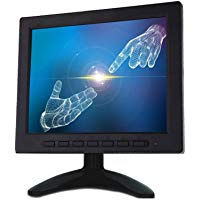KKmoon 8" Monitor TFT LCD Pantalla Entrada BNC Soporte VGA y AV V&iacute;deo para CCTV Sistema de Vigilancia Seguridad Hogar Multilenguaje