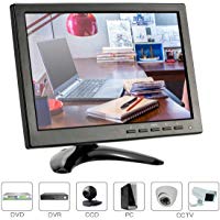 KKmoon 10.1 Pulgadas IPS Monitor HD, 1280 * 800 LED, con VGA/BNC/AV/USB Puerto, Control Remoto, 1080P/1080i Altavoz U Disk para CCTV C&aacute;mara de Vigilancia