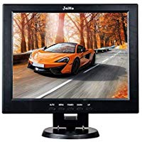 JaiHo 12" LCD de Alta definici&oacute;n Monitor, 800X600 4: 3 Resoluci&oacute;n HD Pantalla TFT LCD en Color HD con Puertos USB VGA/HDMI/AV/BNC/Mic para c&aacute;mara de vigilancia, Altavoz Incorporado