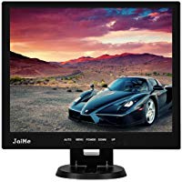 JaiHo 14" Pulgadas Monitor, 1024 x 768 LCD, con USB/VGA/HDMI/AV/BNC/MIC Puerto, Control Remoto, U Disk para CCTV c&aacute;mara de vigilancia, STB y otros equipos de video, altavoz incorporado