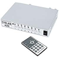 2CH color en tiempo real de v&iacute;deo Quad CCTV divisor del interruptor System Processor