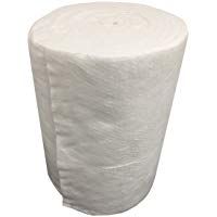 Rollo aislante de fibra de cer&aacute;mica, modelo: Eco - Dimensiones del rollo: 7,30 m x 61 cm, grosor: 25 mm, densidad: 64 kg/m3.