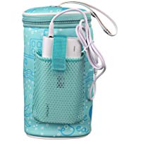 AUTOECHO port&aacute;til USB calefacci&oacute;n Inteligente Caliente Leche Herramienta Aislamiento Cubierta - beb&eacute; al Aire Libre Botella termostato Bolsa