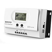 ALLPOWERS Regulador de Carga, 20A 12V-24V Controlador de Carga de Inteligente MPPT Panel Solar, Protecci&oacute;n contra Sobrecarga, Compensaci&oacute;n Autom&aacute;tica de Temperatura