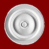 Roset&oacute;n para techo de poliestireno original y elegante como decoraci&oacute;n refinada para interior para un dise&ntilde;o bonito y especial completo