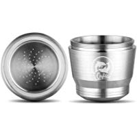 Verdelife - C&aacute;psula reutilizable de acero inoxidable para cafetera Nespresso U