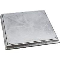 Hydrafix 6140B40 Tapa con Marco de Registro Estanca, 40 x 40 cm