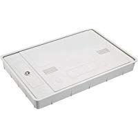 Hydrafix 35900MV Tapa de Contador y Marco con Visor, Gris, 49 x 33 cm