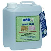 AGO SAUBERKEIT F&Uuml;R HAUS UND GARTEN! Hace Quart Verde Cubriendo el para Fachada Madera Pl&aacute;stico Teja Piedra Masilla Toldo Hormig&oacute;n y m&aacute;s Cloro y Libre de &Aacute;cido i Trenzar y Algas Eliminador Concentrado