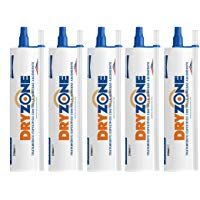 Dryzone Crema Contra la Humedad 5 x 310ml - Crema de Inyecci&oacute;n Contra la Humedad para Tratamiento de la Humedad Ascendente