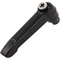 sourcingmap&reg; Pomo Perilla Ajustable Rosca M6 Hembra Para La M&aacute;quina CNC Torno Negro