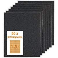 KWB 49820120 Papel Lija Metal-Acero 120K 23 x 28 mm