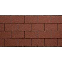 Eco Roof Cubierta para tejado, Bituminosa, granagliata, rojo