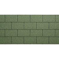 Teja Bituminosa granigliata para tejado, verde