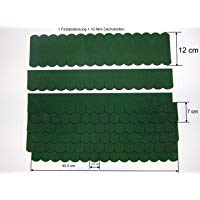 Tejamaniles planos (23.409) (33&nbsp;mm)&nbsp;&ndash;&nbsp;Juego de 2 unidades&nbsp;&ndash;&nbsp;Verde