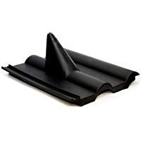 Teja de Frankfurt Negro teja techo protectora teja de pl&aacute;stico PVC