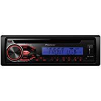 Pioneer DEH-1800UBB - Autorradio, Azul y Rojo