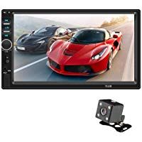 Miss de a 7 Pulgadas 2 DIN Radio de Coche con GPS Navegaci&oacute;n, Marcha atr&aacute;s (Opcional), soporta MirrorLink/Bluetooth Manos Libres/Am/FM/RDS/USB/TF/AUX EN/Salida