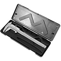 Pr&aacute;ctico Vernier Caliper 6"" 0-150mm / 0.02mm Metal Calibradores de acero al carbono Calibrador Micr&oacute;metro Herramientas de medici&oacute;n - Plateado